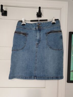 PrAna Denim Skirt, Size 8